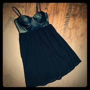 Billabong Black Bustier Top Dress
